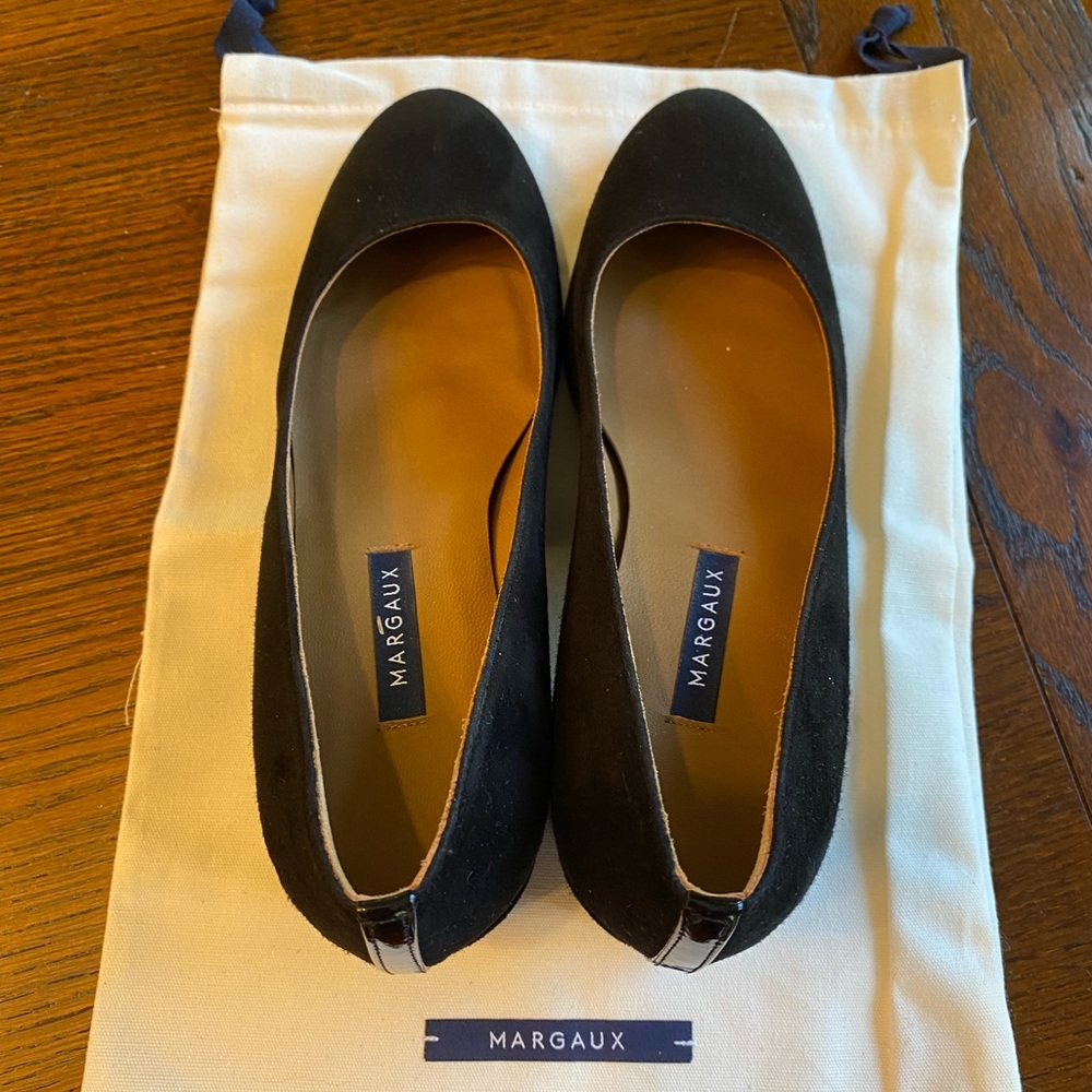 Margaux The Heel in black. Worn once. Size 8.5 (38.5)